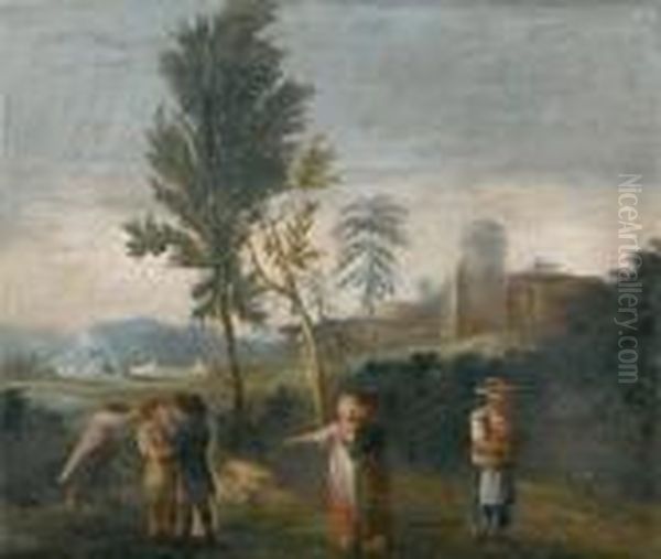 Paesaggio Con Figure - view 1