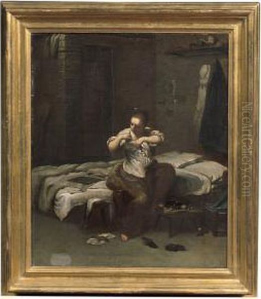 Donna Che Si Spulcia (la Pulce) - view 1