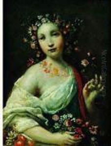 Jeune Femme En Flore Jeune Femme En Flore