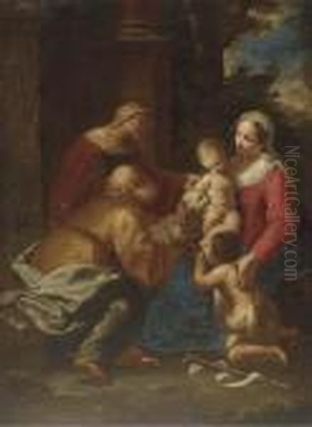 The Holy Family With Saint Elizabeth And The Infant Saint John Thebaptist - view 1