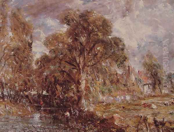 Scene on a River I - view 1