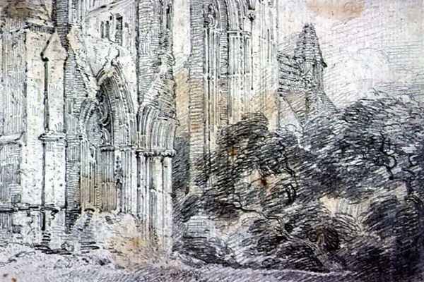 Ruins of a church - view 1