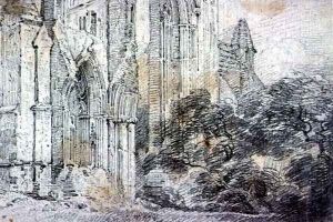 Ruins of a church by John Constable