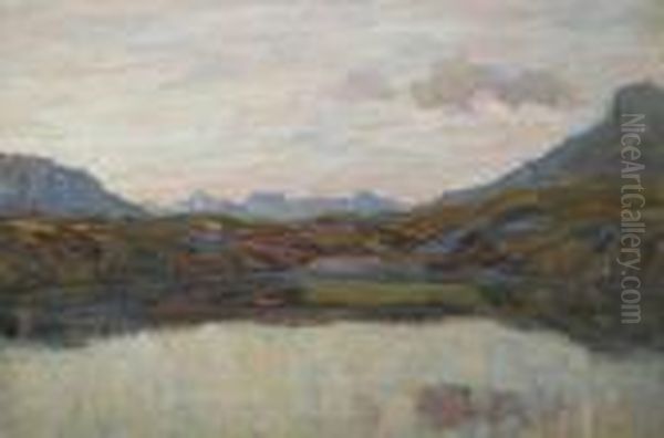 Paesaggio Lacustre Altramonto - view 1