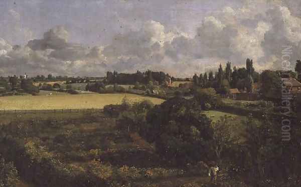 Golding Constable's Kitchen Garden, 1815 - view 1