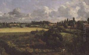Golding Constable's Kitchen Garden, 1815 by John Constable