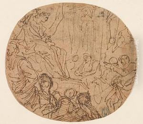 A Ruler Administering Justice - view 1