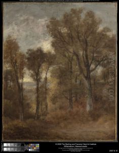 Woodland View in Suffolk by John Constable