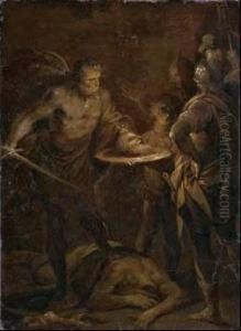 La Testa Del Battista Presentata A Salome
