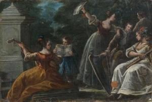 Concert Dans Un Paysage by Donato Creti