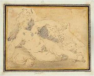 The Infant Bacchus by Donato Creti