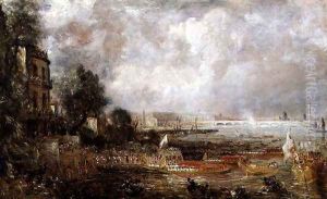 The Opening of Waterloo Bridge, c.1829-31