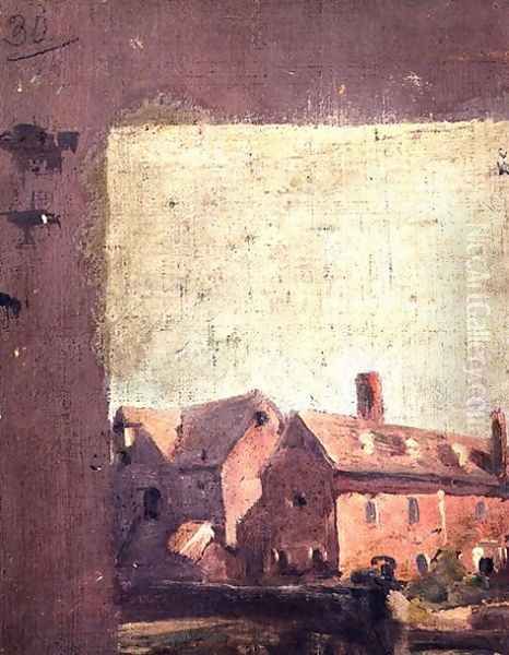 Flatford Mill, a sketch c.1811 - view 1