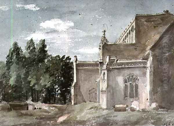 East Bergholt Church: View from the East - view 1