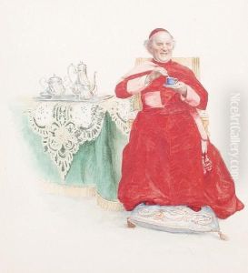 His Favourite Beverage by Georges Croegaert