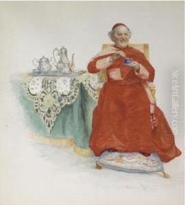 His Favourite Drink by Georges Croegaert