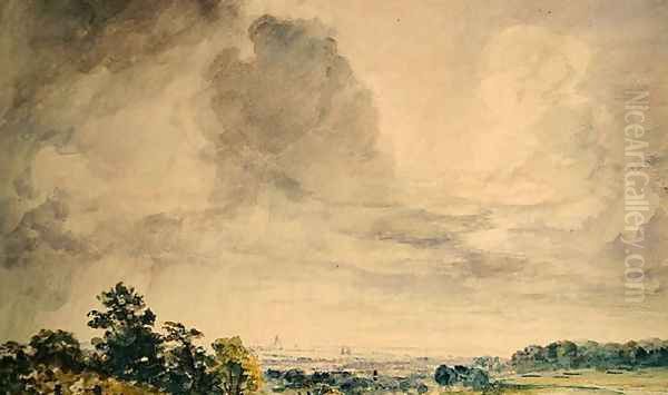 London from Hampstead Heath - view 1