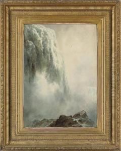 Niagara Falls From Under Goat Island by Arthur Croft