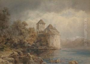 Castle Of Chillon, Lake Of Geneve