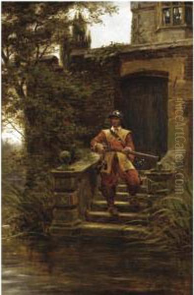 Defending The Postern Gate - view 1