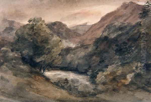 Borrowdale, Evening after a Fine Day, October 1, 1806 - view 1