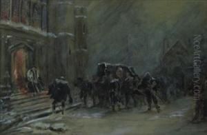 Funeral Of Charles I by Ernest Crofts
