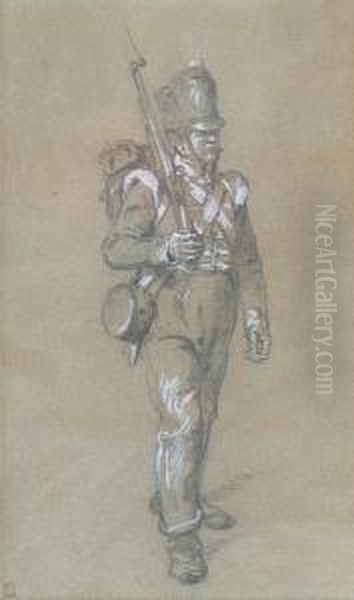 Napoleonic Infantryman - view 1
