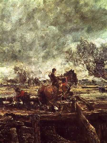Study for The Leaping Horse (detail) - view 1