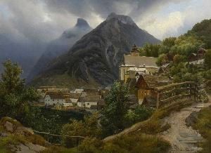 Blick Auf Hallstatt Am Hallstatter
 See