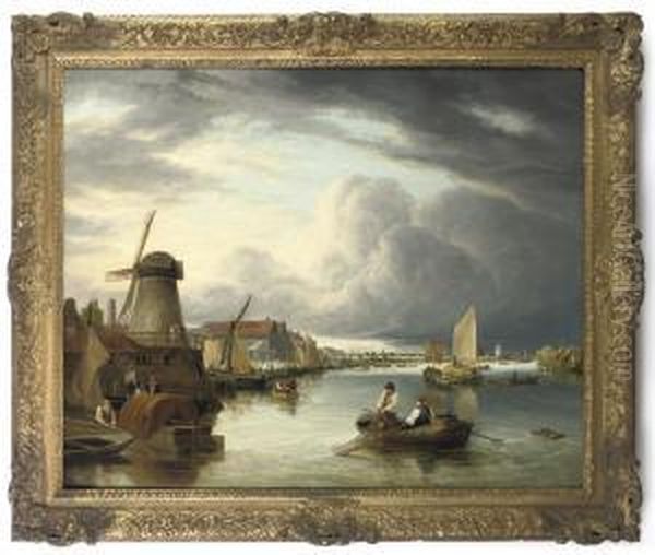 The Thames At Northfleet - view 1