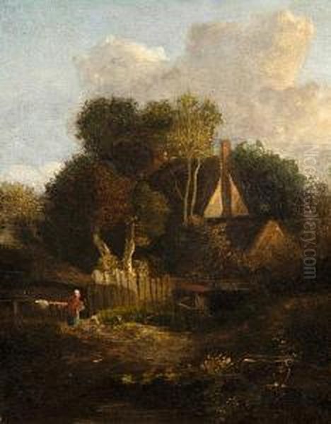 Landscape With Cottage - view 1