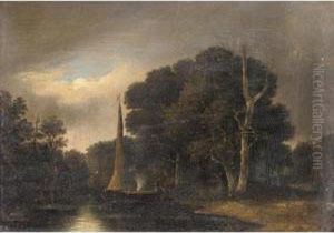 Moonrise On The Bure, Norfolk