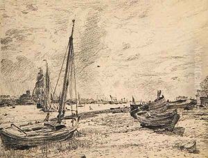Shipping on the Thames, c.1818