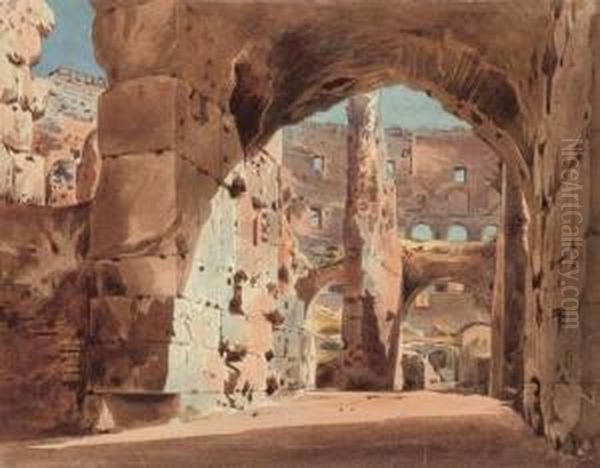 The Interior Of The Colosseum, Rome - view 1