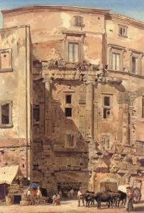 The Teatro Marcello by Thomas Hartley Cromek