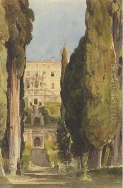 Villa D'este, Tivoli, Italy - view 1