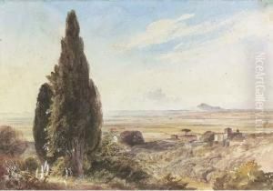 The Roman Campagna by Thomas Hartley Cromek