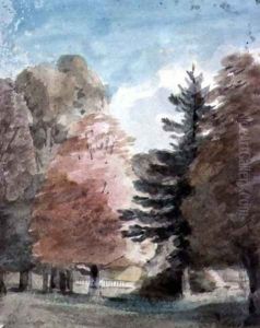 Study of Trees in a Park by John Constable