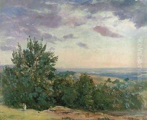 Hampstead Heath, Looking Towards Harrow by John Constable