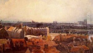 The abbey of Westminster and Lambeth Palace