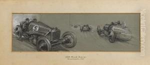 The 1925 500 Mile Race by Frederick Gordon Crosby