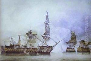 His Majesty's Ship by John Constable