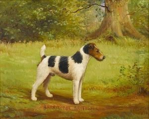A Portrait Of The Champion 'barrington Britisher' by Henry Crowther