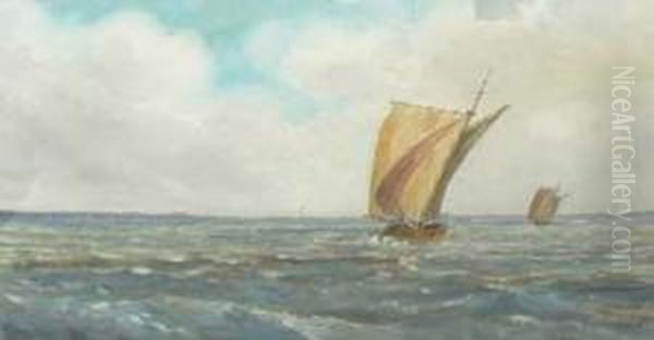 Shipping Off Cornwall - view 1