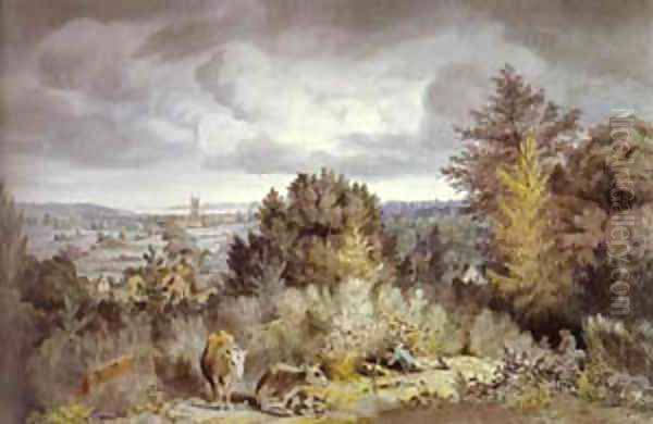 Dedham Hurch And Vale 1800 - view 1