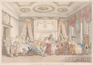 Norfolk Dumplings Or Grace Before by George Cruickshank