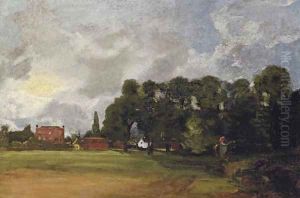 View of East Bergholt House by John Constable