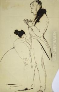 Humours Figure Sketches by George Cruickshank