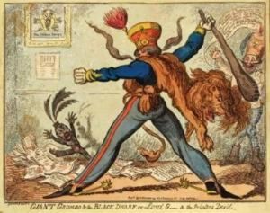 Giant Grumbo &amp; The Black Dwarf by George Cruickshank