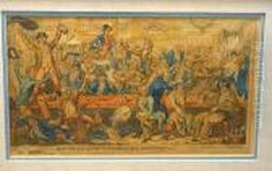 Dinner Of The Four In Hand Club At Salthill by George Cruickshank